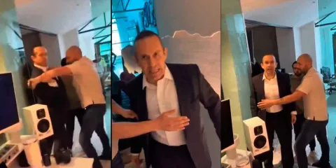 VIDEO. Abogado reconocido, relacionado a MORENA y 'loco' arremete contra tres mujeres