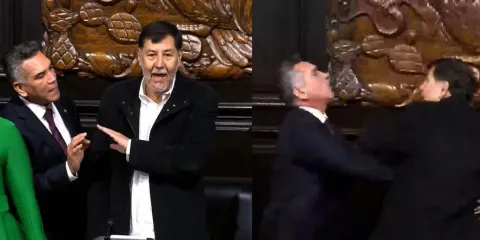 “Así actúa el PRIAN”, señala Sheinbaum tras pelea en asamblea entre Alito y Noroña