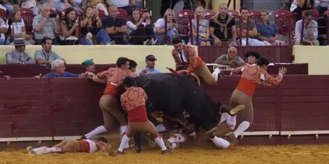 Este es el momento en que un toro mata a torero de 22 años