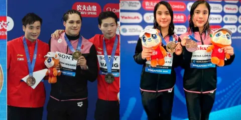 Histórico Mundial Acuático para México en Singapur 2025: 8 medallas y Osmar Olvera rompe la hegemonía china