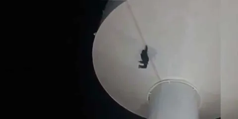 IMÁGENES SENSIBLES. Joven tarahumara muere al caer de tanque elevado  de 25 metros 