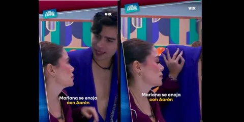 Mariana Botas enfrenta a Aarón Mercury por broma en La Casa de los Famosos México 2025
