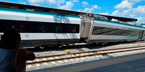Tren Maya acumula dos fallas; FGR ya investiga accidente