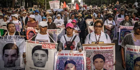 Caso Ayotzinapa: México pide a Estados Unidos extraditar a responsables de la desaparición
