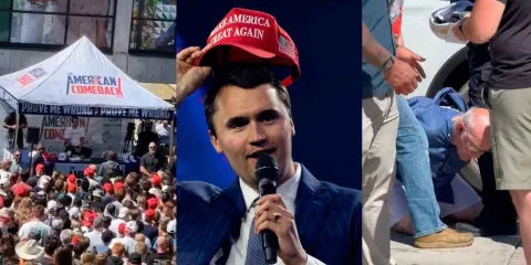 VIDEOS. Charlie Kirk, influencer conservador que habló mal de México, fue baleado en Utah