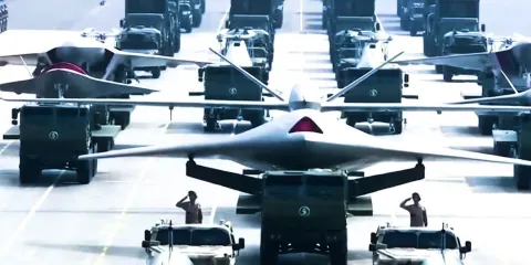 Desfile militar en China muestra arsenal avanzado frente a Vladímir Putin y Kim Jong-un