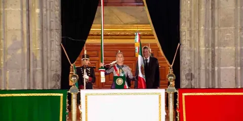 Histórico Grito de Independencia de la presidenta Claudia Sheinbaum