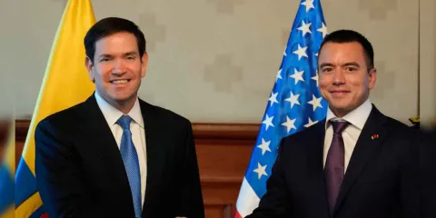Marco Rubio anuncia base militar de EEUU en Ecuador. Afirma que Maduro es líder narcotraficante 