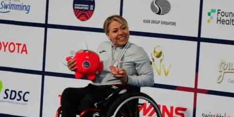 México suma dos bronces en el Mundial de Para Natación Singapur 2025