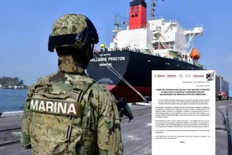 Desarticulan red de huachicol con la captura de un vicealmirante