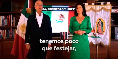 VIDEO. Ricardo Salinas realiza Grito de Independencia y lanza Movimiento Anticrimen y Corrupción 