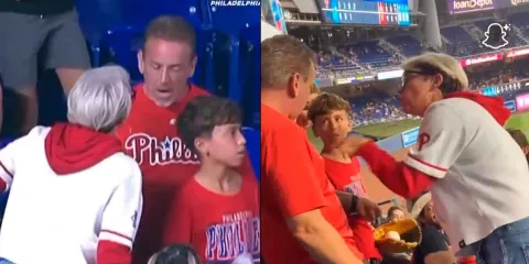 VIDEOS. “Karen de los Phillies” desata indignación en la MLB tras arrebatarle pelota de jonrón a un niño