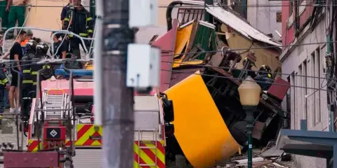 VIDEOS. Tragedia en Lisboa: descarrilamiento del Ascensor de Gloria deja 15 muertos y 18 heridos