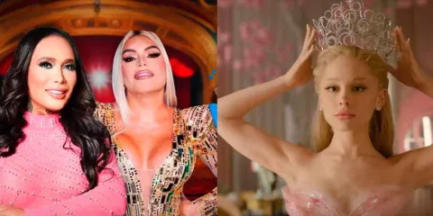 Ariana Grande y Cynthia Erivo invitan a Las Perdidas al evento de Halloween de Wicked en México