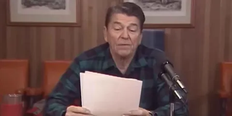 Así fue el mensaje de Reagan que llevó a Trump a cortar lazos comerciales con Canadá