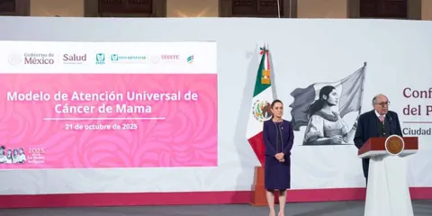 Claudia Sheinbaum lanza modelo universal contra el cáncer de mama con inversión de 8 MMDP