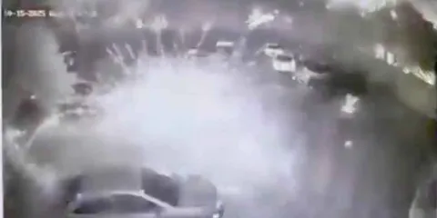 IMÁGENES SENSIBLES. Atentan con drones explosivos a la Unidad Antisecuestros en Tijuana