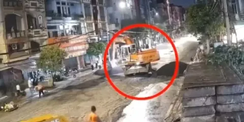 Obrero muere decapitado por excavadora durante obras del Metro