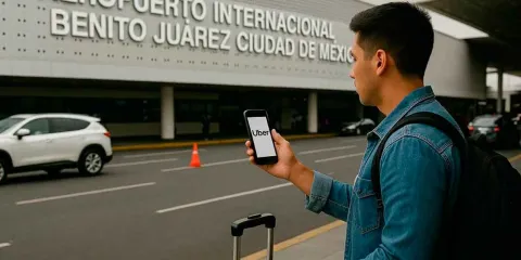 Propina SICT tremendo revés a UBER. Sin permiso para operar en aeropuertos 