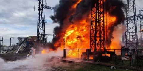 Ucrania bajo ataque: misiles y drones rusos golpean infraestructura energética