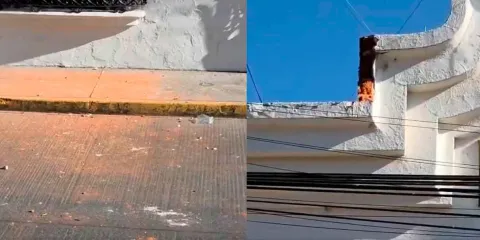 VIDEO. Ataque con drones y armas de fuego sacude la presidencia municipal de Zinapécuaro, Michoacán