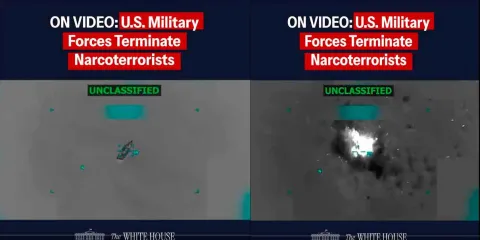 VIDEO. Lanzan nuevo ataque contra narcolancha cerca de Venezuela: Trump confirma seis muertos