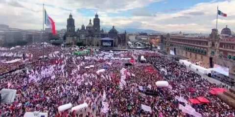 “Hay mucho que celebrar”: Sheinbaum convoca al Zócalo el 6 de diciembre
