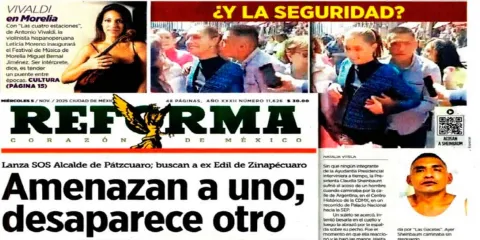 Claudia Sheinbaum exige disculpa pública a Reforma por publicar fotos del acoso que sufrió en el Centro Histórico