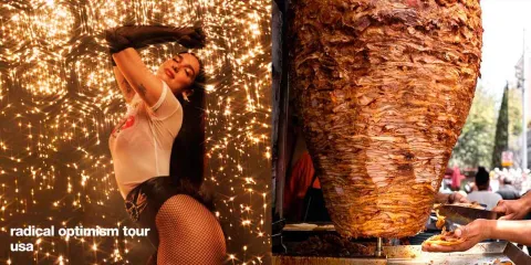 Dua Lipa abrirá taquería en CDMX durante su gira Radical Optimism Tour