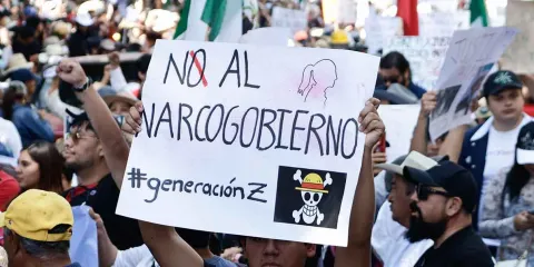 Sí a la oposición, no a la violencia