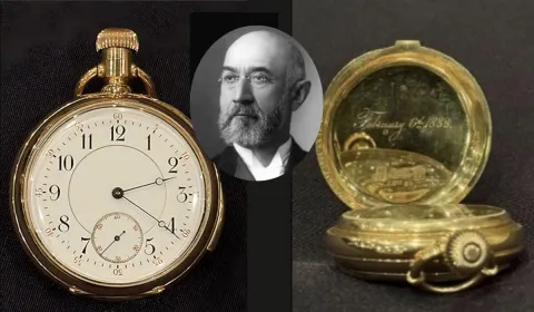 El reloj de oro del empresario Isidor Straus del Titanic se vende por 2 millones de Euros