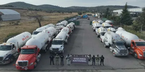 Confiscan 82 mil litros de huachigas y 25 pipas en el Triángulo Rojo de Puebla