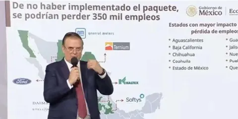 Paquete Arancelario protegerá 350 mil empleos ante competencia desleal