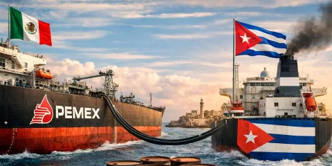 Sheinbaum confirma envío de 80 mil barriles de combustible a Cuba por motivos humanitarios