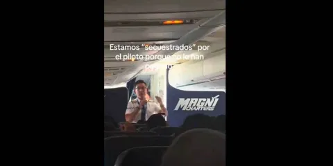 VIDEO. Despiden a piloto del AICM y decide secuestrar avión con pasajeros 
