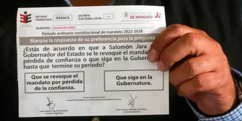 Logra Salomón Jara continuar frente al gobierno de Oaxaca pero exhibe fractura Morena-PT