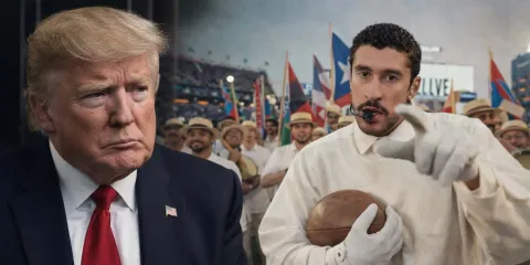 “Nadie entiende lo que dice”: Trump critica a Bad Bunny tras el Super Bowl