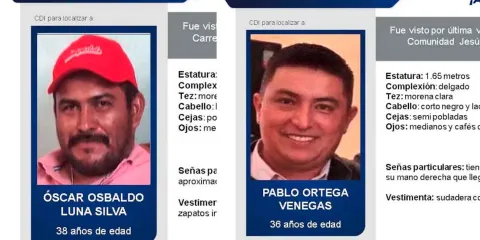 Empresarios desaparecidos de San Luis Potosí hallados sin vida en Zacatecas