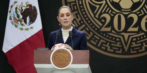 Sheinbaum garantiza seguridad total para el Mundial 2026