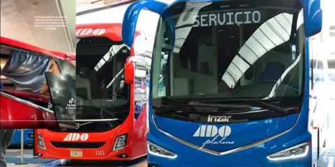 VIDEO. Denuncian ataque a unidad de ADO en la carretera México-Puebla