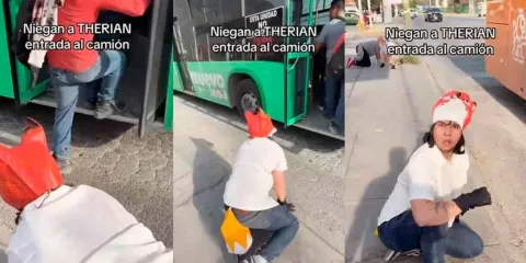 VIDEO. “Por eso luego los atropellan, si siguen haciendo sus m#m&d%s”: les grita chofer a un par de therians