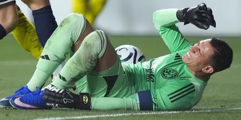 Concacaf Champions Cup 2026: Luis Ángel Malagón se lesiona en el América vs Philadelphia Union