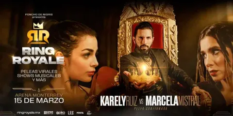 Ring Royale 2026 en Arena Monterrey: Karely Ruiz vs Marcela Mistral y Adame vs Trejo encabezan cartelera