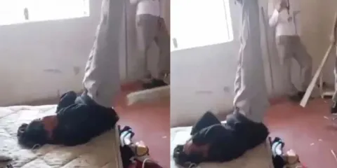 Sus propios compañeros lo rodean y lo “tablean”; el VIDEO causa indignación