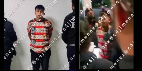 VIDEO. Tan matón y tan chillón. “El Donas”  de La Anti Unión llora frente a su madre durante su captura