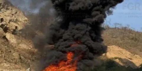 Golpe al narcotráfico: incineran más de 4 toneladas de cocaína en Guerrero