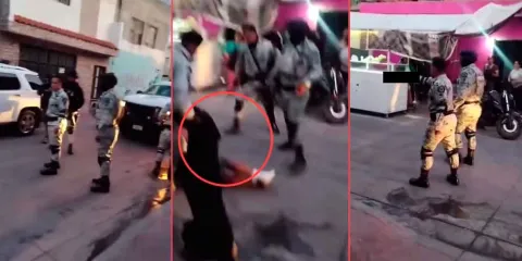 IMÁGENES SENSIBLES. GN se defiende de ataque vecinal: balean al perro "Toby" y dejan inconsciente a sujeto