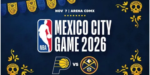 NBA regresa a México: Nuggets vs Pacers en la Arena CDMX