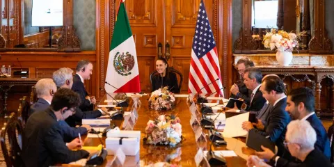 Cooperación sin subordinación; estamos actuando, dijo Sheinbaum a Trump