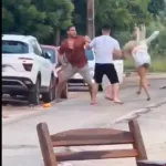 VIDEO. Discusión entre mujeres desata enfrentamiento entre hombres